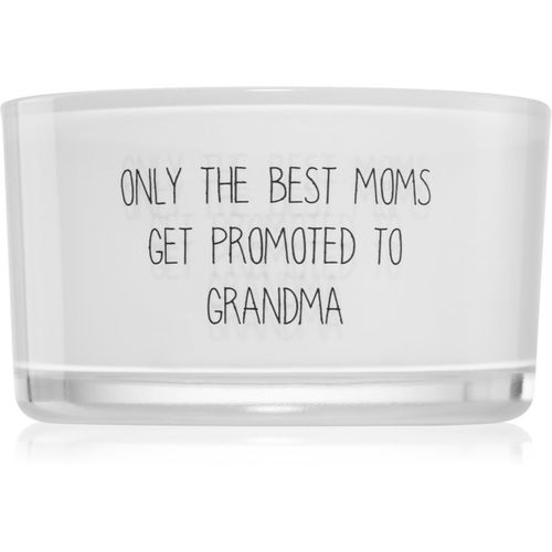 Message In A Bottle Only The Best Moms Get Promoted To Grandma candela profumata 9x5 cm - My Flame - Modalova