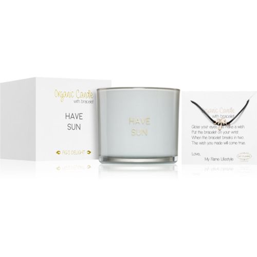 Candle With Bracelet Have Fun vela perfumada 7x6 cm - My Flame - Modalova