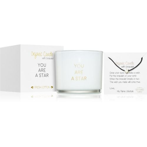 Candle With Bracelet You Are A Star vela perfumada 7x6 cm - My Flame - Modalova