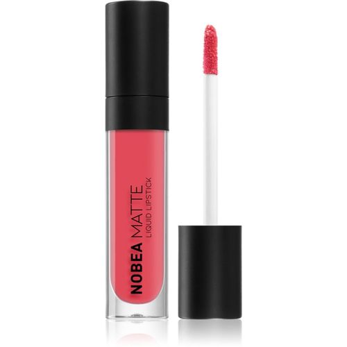 Day-to-Day Matte Liquid Lipstick barra labial líquida mate tono Raspberry Red #M06 7 ml - NOBEA - Modalova