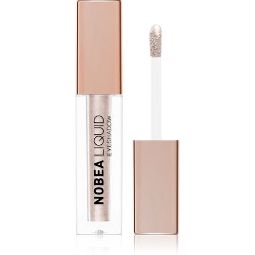 Metal Liquid Eyeshadow sombras de ojos líquidas tono Moonstone #E03 4 ml - NOBEA - Modalova