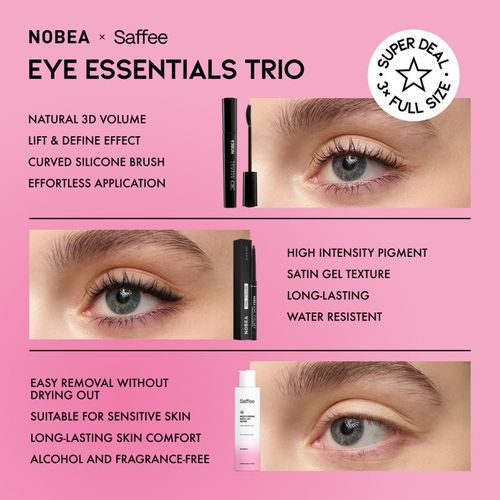 X Saffee Clean, Define & Line Set lote de regalo para ojos - NOBEA - Modalova