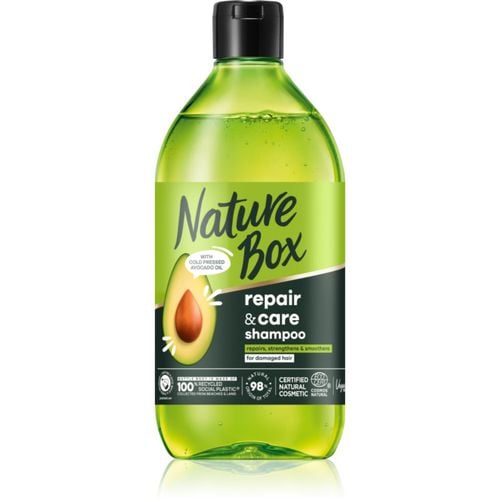 Avocado tiefenwirksames regenerierendes Shampoo für trockene Haarspitzen 385 ml - Nature Box - Modalova