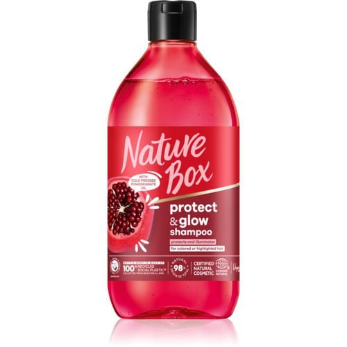 Pomegranate feuchtigkeitsspendendes und revitalisierendes Shampoo zum Schutz der Farbe 385 ml - Nature Box - Modalova