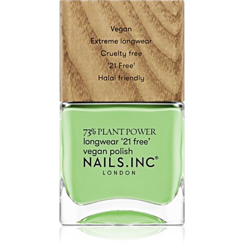 Vegan Nail Polish langanhaltender Nagellack Farbton Easy Being Green 14 ml - Nails Inc. - Modalova