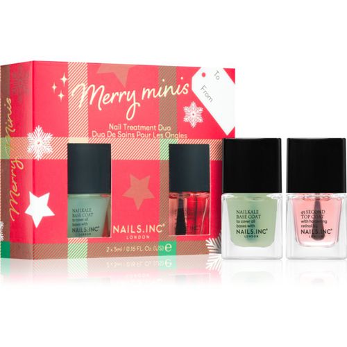 Merry Minis Nail Treatment Duo set navideño de regalo para uñas - Nails Inc. - Modalova