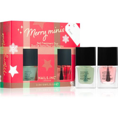 Merry Minis Nail Treatment Duo Weihnachtsgeschenk-Set (für Nägel) - Nails Inc. - Modalova