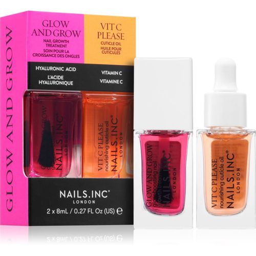 Glow and Grow & Vit C Please set di smalti per unghie (effetto nutriente) - Nails Inc. - Modalova