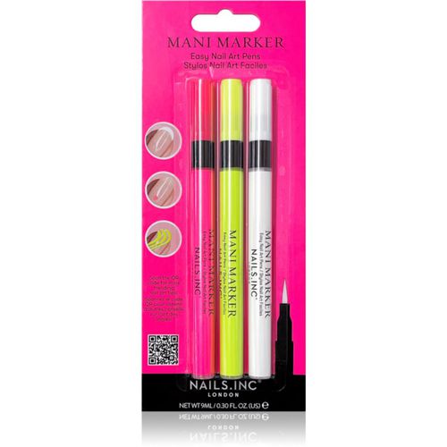 Mani Marker Trio set de manicura 3x3 ml - Nails Inc. - Modalova