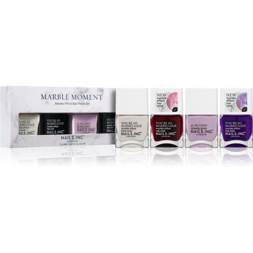 Marble Moment Set mit Nagellacken - Nails Inc. - Modalova