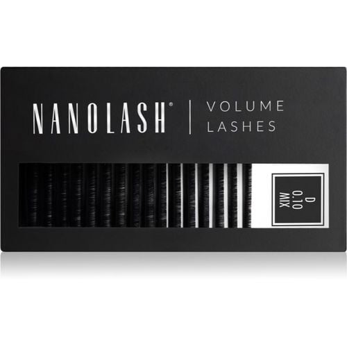 Volume Lashes künstliche Wimpern 0.10 D 6-13mm 1 St - Nanolash - Modalova