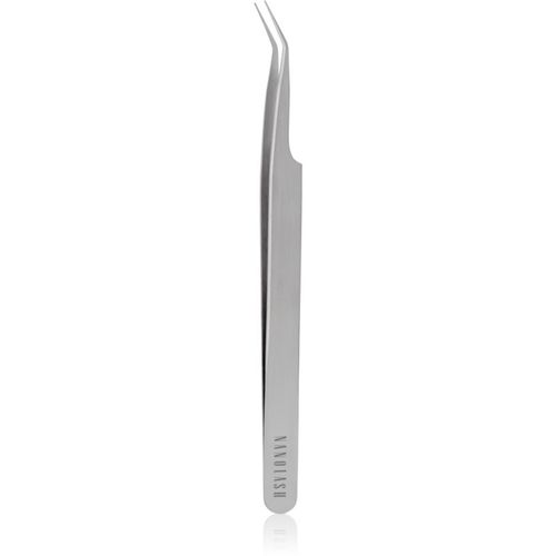 Eyelash Tweezers Curved Hilfsmittel zum Auftragen von künstlichen Wimpern 1 St - Nanolash - Modalova