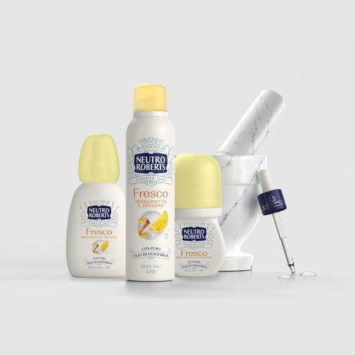Bergamotto e Zenzero desodorante con pulverizador con efecto 48 horas 75 ml - Neutro Roberts - Modalova