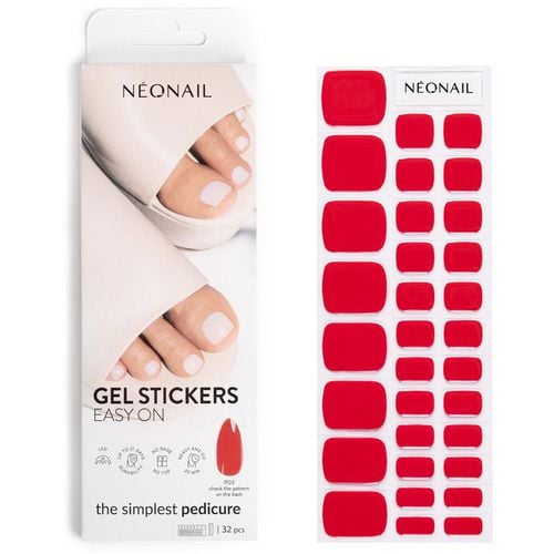 Easy On Gel Stickers Adesivi per unghie per le gambe colore P03 32 pz - NeoNail - Modalova