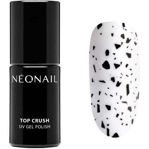 Top Crush top coat per unghie con lampada UV/LED colore Black Gloss 7,2 ml - NeoNail - Modalova