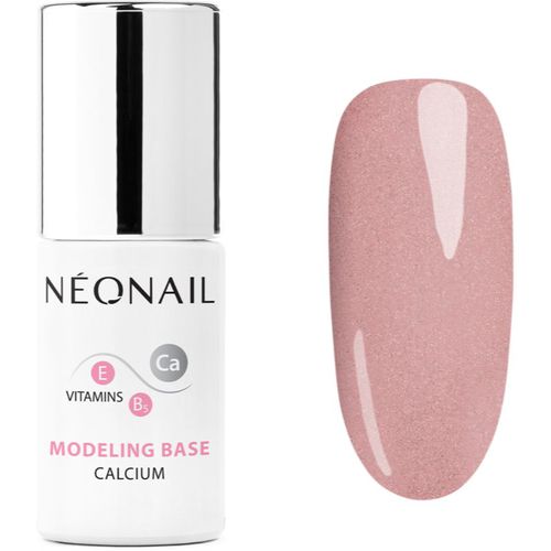 Modeling Base Calcium base coat per unghie in gel con calcio colore Bubbly Pink 7,2 ml - NeoNail - Modalova