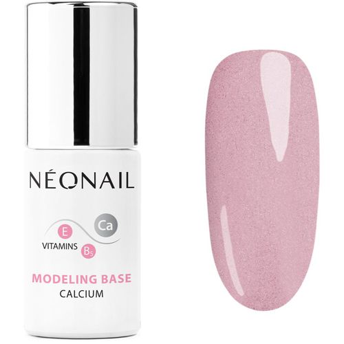 Modeling Base Calcium base coat per unghie in gel con calcio colore Luminous Pink 7,2 ml - NeoNail - Modalova