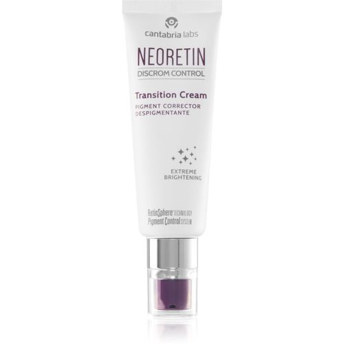 Discrom control Transition Cream crema aclaradora con efecto regenerador 50 ml - Neoretin - Modalova