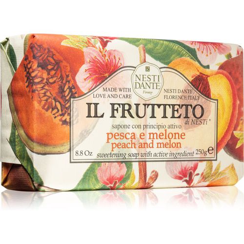 Il Frutteto Peach and Melon Naturseife 250 g - Nesti Dante - Modalova