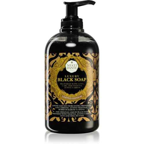 Luxury Black sapone liquido con dosatore 500 ml - Nesti Dante - Modalova