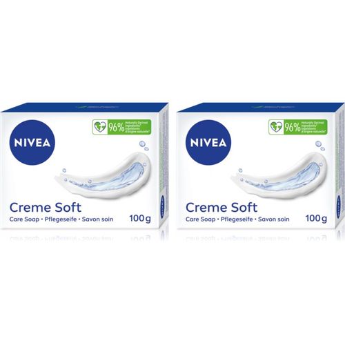 Creme Soft jabón sólido formato ahorro - Nivea - Modalova