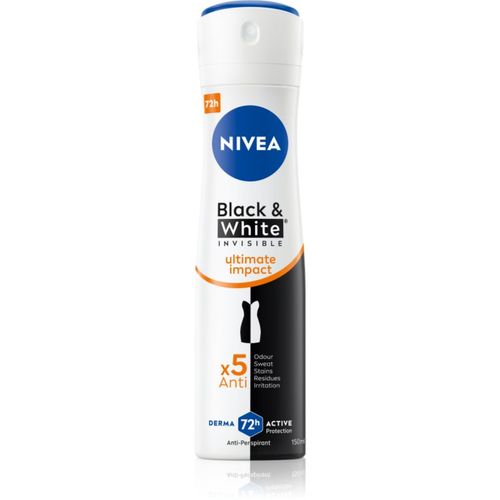 Invisible Black & White Ultimate Impact antitranspirante en spray para mujer 150 ml - Nivea - Modalova