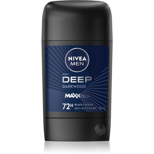 MEN Deep antitranspirante en barra para hombre Black Carbon Dark Wood 50 ml - Nivea - Modalova