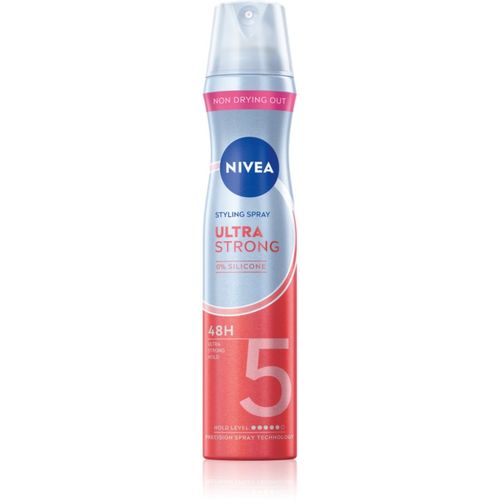 Ultra Strong laca de fijación extra fuerte sin siliconas 250 ml - Nivea - Modalova