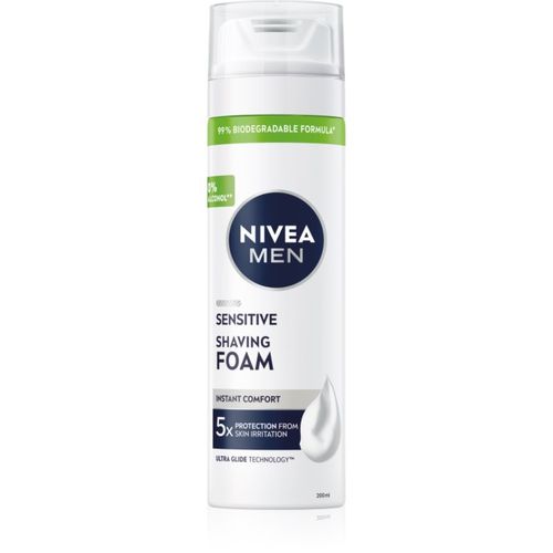 MEN Sensitive espuma de afeitar para hombre 200 ml - Nivea - Modalova