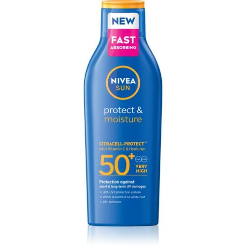 SUN Protect & Moisture leche solar hidratante SPF 50+ 200 ml - Nivea - Modalova
