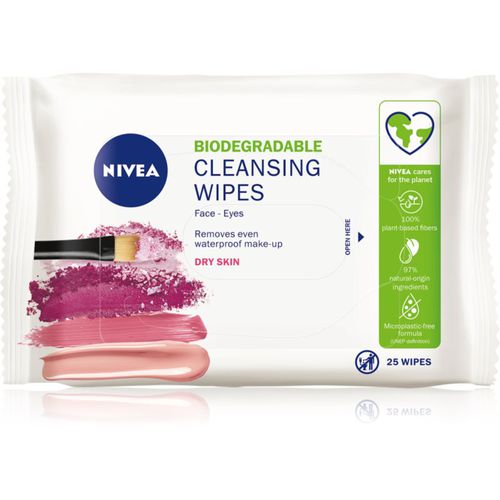 Face Cleansing almohadillas limpiadoras suaves con leche de almendras 25 ud - Nivea - Modalova