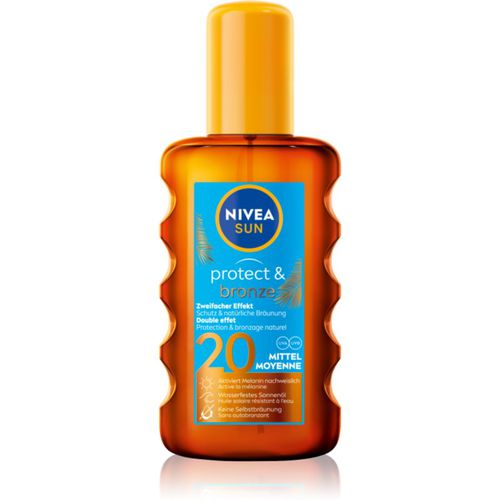 Sun Protect & Bronze aceite seco solar SPF 20 200 ml - Nivea - Modalova