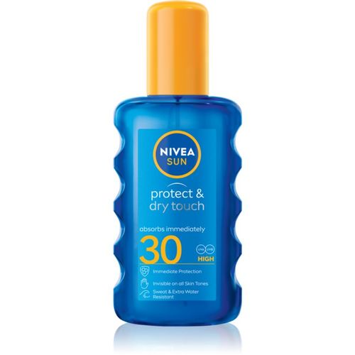 SUN Protect & Dry Touch spray solar invisible SPF 30 200 ml - Nivea - Modalova
