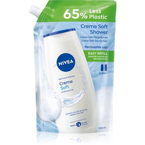Creme Soft gel de ducha en crema Recambio 500 ml - Nivea - Modalova