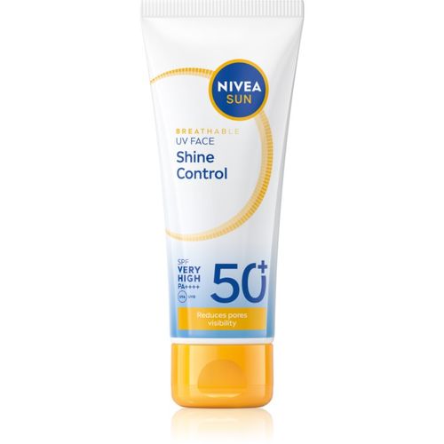SUN Shine Control crema bronceadora para rostro SPF 50+ SPF 50+ 40 ml - Nivea - Modalova
