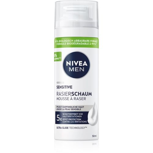MEN Sensitive espuma de afeitar para hombre 50 ml - Nivea - Modalova