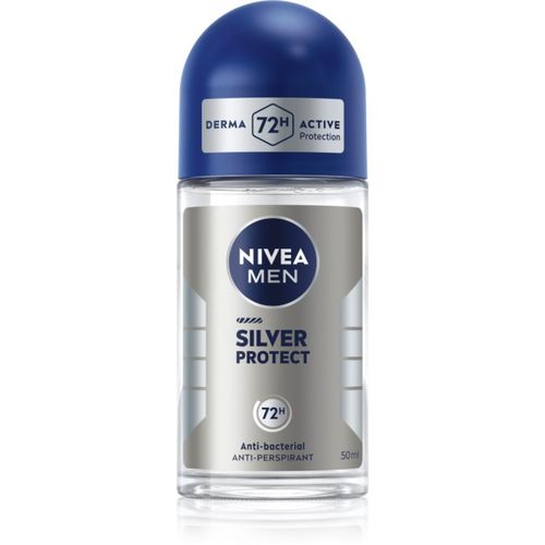 MEN Silver Protect antitranspirante con bola para hombre 50 ml - Nivea - Modalova