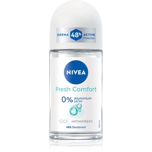 Fresh Comfort desodorante roll-on sin sales de aluminio 48h 50 ml - Nivea - Modalova