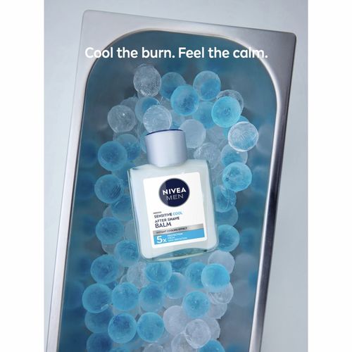 MEN Sensitive Cool bálsamo after shave para hombre 100 ml - Nivea - Modalova