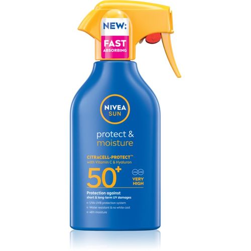 SUN Protect & Moisture spray bronceador hidratante SPF 50+ 250 ml - Nivea - Modalova