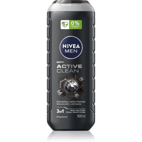 MEN Active Clean gel de ducha para hombre 500 ml - Nivea - Modalova