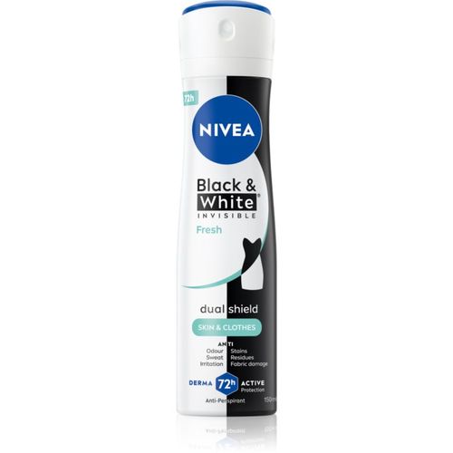 Invisible Black & White Fresh antitranspirante en spray para mujer 150 ml - Nivea - Modalova