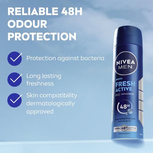 MEN Fresh Active desodorante en spray para hombre 200 ml - Nivea - Modalova