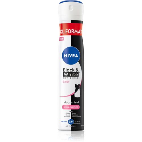 Black & White Invisible Clear antitranspirante en spray para mujer 200 ml - Nivea - Modalova