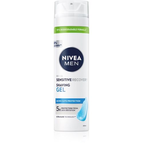 MEN Sensitive Recovery gel de afeitar para hombre 200 ml - Nivea - Modalova