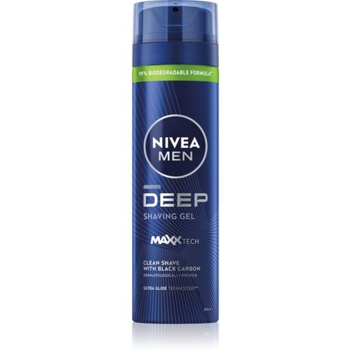 MEN Deep gel de afeitar para hombre 200 ml - Nivea - Modalova