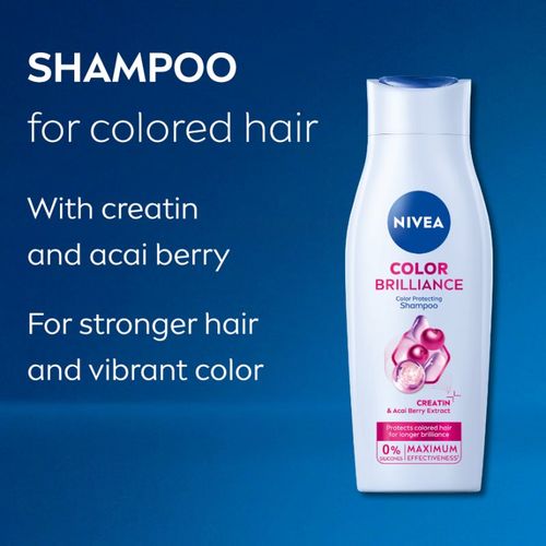 Color Brilliance champú nutritivo para cabello teñido 400 ml - Nivea - Modalova