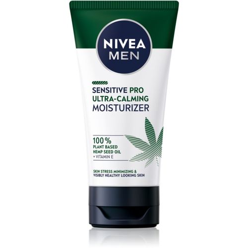 MEN Sensitive Hemp crema facial calmante con aceite de cáñamo para hombre 75 ml - Nivea - Modalova