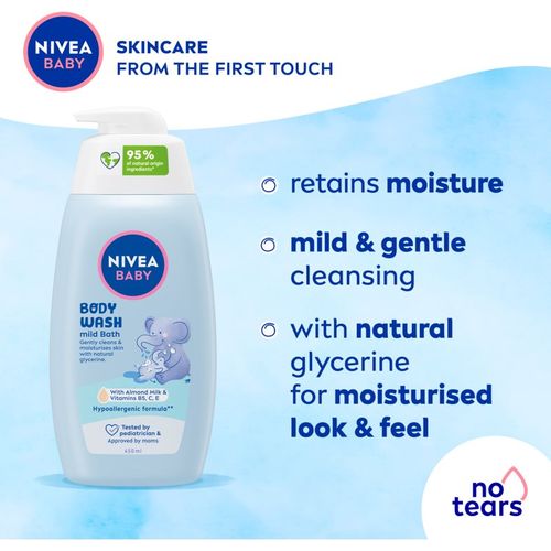 BABY gel de ducha suave 450 ml - Nivea - Modalova