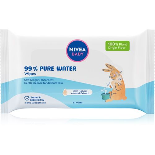 BABY Pure Water toallitas húmedas refrescantes 57 ud - Nivea - Modalova